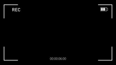 Video kayıt hareketi canlandırma arkaplanı