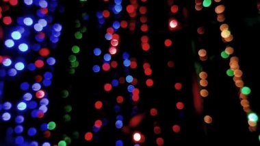 Bulanık ışıklandırma arka plan videosu