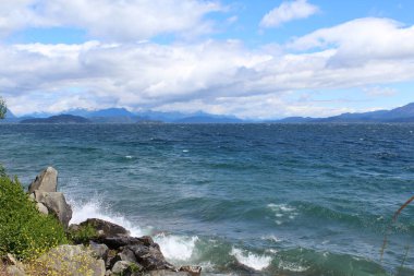 Göl manzaralı üst