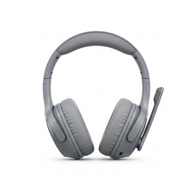 Beyaz arka planda modern kulaklıklar