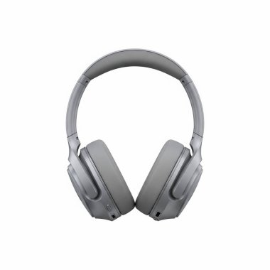 Modern kulaklıklar beyaz arka planda izole edilmiş.