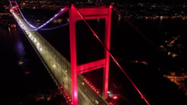 İstanbul şehrinin hava manzarası, hindi