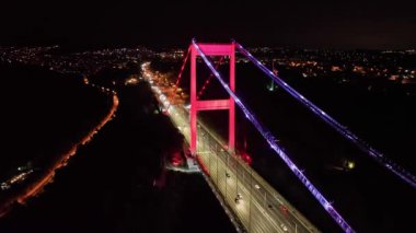 İstanbul şehrinin hava manzarası, hindi