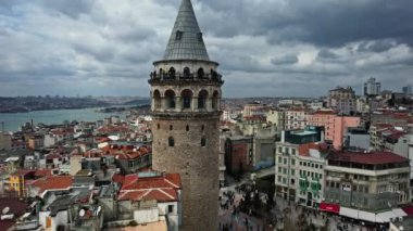 İstanbul şehrinin hava manzarası, hindi
