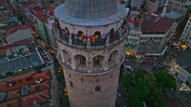 İstanbul şehrinin hava manzarası, hindi