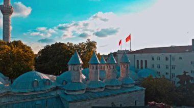 İstanbul şehri, hindi - Mayıs 01.02 18: İstanbul 'un en ünlü camii, hindi