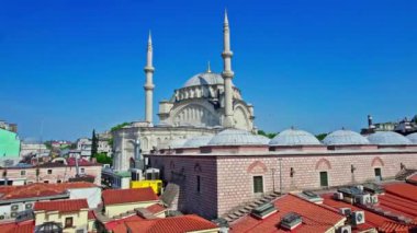 İstanbul şehrinin hava manzarası, hindi