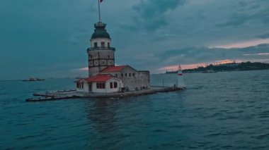 İstanbul şehrinin hava manzarası, hindi