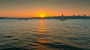 İstanbul şehrinin hava manzarası, hindi