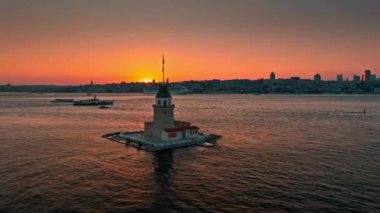 İstanbul şehrinin hava manzarası, hindi
