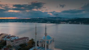 İstanbul şehrinin hava manzarası, hindi
