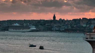 İstanbul şehrinin hava manzarası, hindi