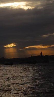 İstanbul şehrinin hava manzarası, hindi