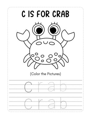 Üzerinde C, G, R, A, B ve B harfleri olan bir yengeç resmi..