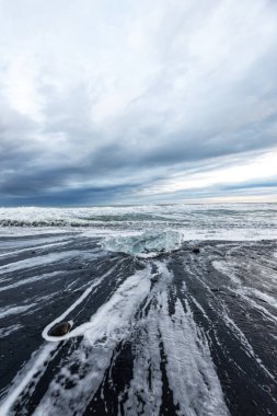 İzlanda 'nın mistik manzarası, Elmas Sahili