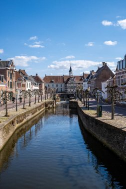 Hollanda 'nın Amersfoort kentindeki anıtsal iç şehir.