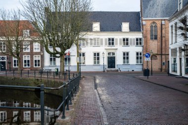 Hollanda 'nın Amersfoort kentindeki anıtsal iç şehir.
