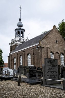 Hollanda manzarası, tarihi balıkçı köyü Urk