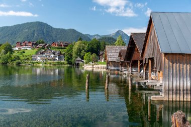 Grundlsee Gölü, Avusturya Alpleri, Salzkammergut, Avustralya, Avusturya