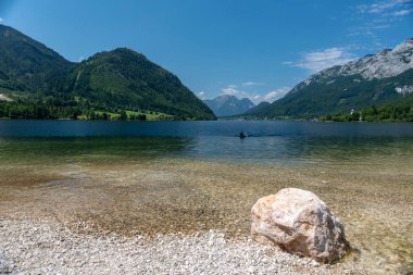 Grundlsee Gölü, Avusturya Alpleri, Salzkammergut, Avustralya, Avusturya