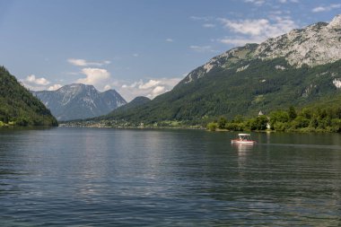 Grundlsee Gölü, Avusturya Alpleri, Salzkammergut, Avustralya, Avusturya