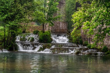 Hırvatistan 'ın Rastoke kentinin efsanevi ve gizemli şehrine bir göz atın