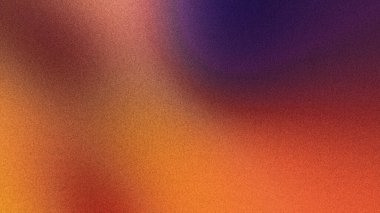 Renk gradyanı. Gürültü dokusu etkisi. Film ekran efekti. Gürültülü pis tahıl dokusu. Siyah, mavi, bakır, kırmızı, kahverengi, turuncu, sarı, film, tahıl, arka plan.