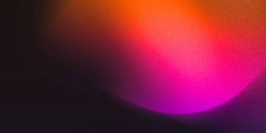 Soyut renk gradyan film tahıl dokusu arka plan, web afişi ve sıcak satış için eğimli doku, siyah üzerine bulanık turuncu gri beyaz formlar, gürültü dokusu etkisi