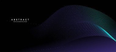 Soyut Mavi, Yeşil Gradyan Akan Nokta Dalgalanan Parçacık Parçacık Teknolojisi Arkaplanı. Dijital Gelecekçi Mor, Pembe Gradyan Noktalı Dalga. Bilim için kavram, müzik kapağı, web sitesi, başlık