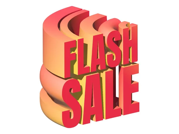 3d text flash sale. flash sale 3d text effect with red, orange, and yellow gradient color