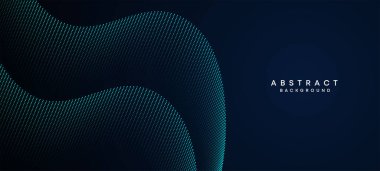 Soyut Mavi, Yeşil Gradyan Akan Nokta Dalgalanan Parçacık Parçacık Teknolojisi Arkaplanı. Dijital Gelecekçi Mor, Pembe Gradyan Noktalı Dalga. Bilim için kavram, müzik kapağı, web sitesi, başlık