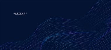 Soyut Mavi, Yeşil Gradyan Akan Nokta Dalgalanan Parçacık Parçacık Teknolojisi Arkaplanı. Dijital Gelecekçi Mor, Pembe Gradyan Noktalı Dalga. Bilim için kavram, müzik kapağı, web sitesi, başlık