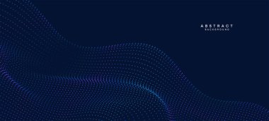 Soyut Mavi, Yeşil Gradyan Akan Nokta Dalgalanan Parçacık Parçacık Teknolojisi Arkaplanı. Dijital Gelecekçi Mor, Pembe Gradyan Noktalı Dalga. Bilim için kavram, müzik kapağı, web sitesi, başlık