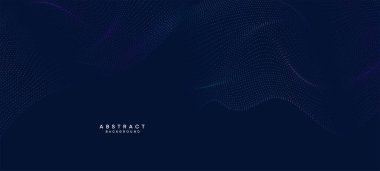 Soyut Mavi, Yeşil Gradyan Akan Nokta Dalgalanan Parçacık Parçacık Teknolojisi Arkaplanı. Dijital Gelecekçi Mor, Pembe Gradyan Noktalı Dalga. Bilim için kavram, müzik kapağı, web sitesi, başlık