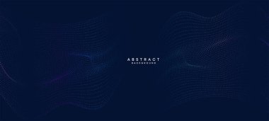 Soyut Mavi, Yeşil Gradyan Akan Nokta Dalgalanan Parçacık Parçacık Teknolojisi Arkaplanı. Dijital Gelecekçi Mor, Pembe Gradyan Noktalı Dalga. Bilim için kavram, müzik kapağı, web sitesi, başlık