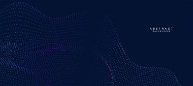 Soyut Mavi, Yeşil Gradyan Akan Nokta Dalgalanan Parçacık Parçacık Teknolojisi Arkaplanı. Dijital Gelecekçi Mor, Pembe Gradyan Noktalı Dalga. Bilim için kavram, müzik kapağı, web sitesi, başlık