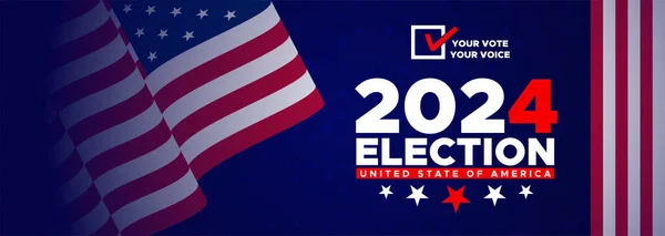 Birleşik Devletler 'de başkanlık seçim günü. Oylar 2024 'e. Seçim 2024 ABD. Siyasi seçim kampanyası afişi. 5 Kasım 'da Oy Verme Günü ile arkaplan, post, Banner, kart ve poster tasarımı