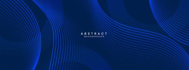 Soyut, koyu lacivert web pankartı. Koyu mavi ışık iş afişi tasarım arka planı. Çapraz geometrik desen çember ve poster, kapak, sunum, uçucu veya başlık için kare şekil