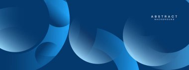 Soyut, koyu lacivert web pankartı. Koyu mavi ışık iş afişi tasarım arka planı. Çapraz geometrik desen çember ve poster, kapak, sunum, uçucu veya başlık için kare şekil