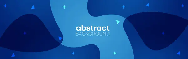 Dijital pazarlama ve markalaşma için soyut web sitesi afişi. İnternet reklamları, web, başlık ve iniş sayfası için geometrik şekil arkaplanlı sosyal medya yatay iş tanıtım afişi
