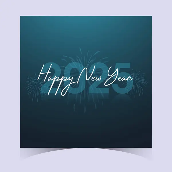 2025 Mutlu Yıllar Web Afişi Tasarımı. Mutlu yıllar Lüks Dilekler Clipart Selamlama Arkaplan Şablonu. Dilek Kartı, Broşür, Kapak, Poster ve Başlık İçin Mutlu Yıllar 2025 Renkli Arkaplan