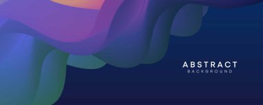 Soyut Dalgalanan Sıvı mavi, yeşil ve Pembe Gradyan Arkaplan, Soyut Düz Dalga Akıcı Mor, Turuncu ve Sarı Gradyan Kapak, Uçucu, Başlık, Poster, Kaydırak, Broşür, Banner