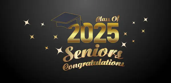 2025 mezunları tebrik ederim. Akademik Kaptan ve Diploma Mezuniyet Töreni. Üniversite son sınıf için vektör şablonu 2025 Banner, Party, lise ya da üniversite mezunu