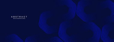 Koyu Mavi Gradyan Soyut Geometrik Akış Çizgileri Arkaplanı. Donanma Mavi Geometrik Özellikli Satır Arkaplanı Kurumsal Sunumlar için Gradyan Şekilleri, Dijital Sanatlar, Web Sitesi Tasarımı