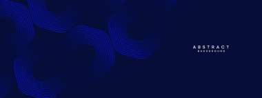 Koyu Mavi Gradyan Soyut Geometrik Akış Çizgileri Arkaplanı. Donanma Mavi Geometrik Özellikli Satır Arkaplanı Kurumsal Sunumlar için Gradyan Şekilleri, Dijital Sanatlar, Web Sitesi Tasarımı
