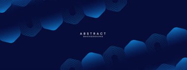 Koyu Mavi Gradyan Soyut Geometrik Akış Çizgileri Arkaplanı. Donanma Mavi Geometrik Özellikli Satır Arkaplanı Kurumsal Sunumlar için Gradyan Şekilleri, Dijital Sanatlar, Web Sitesi Tasarımı
