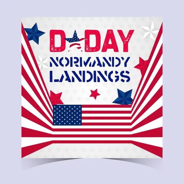 Amerikan cesaretini sembolize etmek için vatansever unsurları ve güçlü tipografiyi harmanlayan iğrenç ve cesur D-Day sanat eserleri..