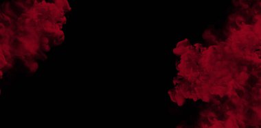 Karanlık bir arkaplanda ilerleyen geniş çaplı bir kırmızı duman. Aksiyon, gerilim ya da müzik tabanlı sanat eserleri için mükemmel.