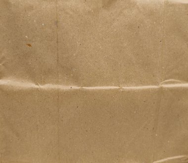 kat kat katlanmış kahverengi kraft kağıt dokusu ve doğal geri dönüştürülmüş yüzey