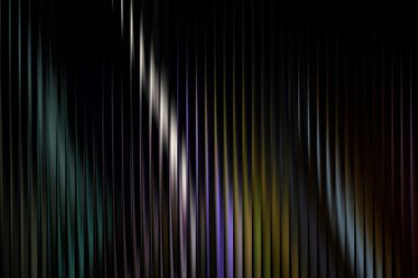 Siyah Gümüş Kaburgalı Metalik Gradyan Özeti